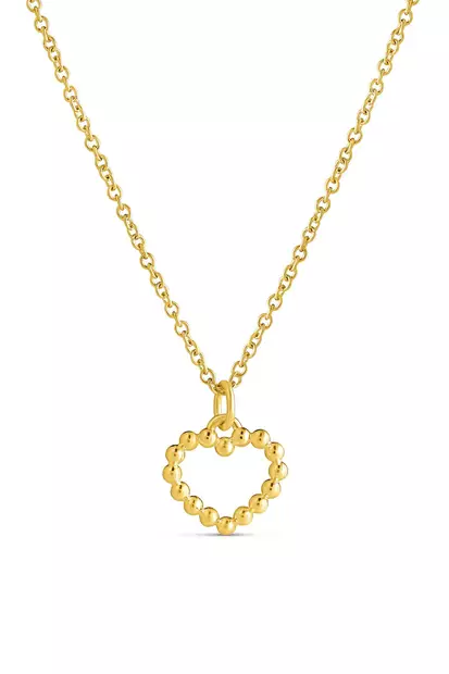 HELMIKKI riipus pieni sydän 14K - Keltakultakaulakorut - 7208500450 - 1