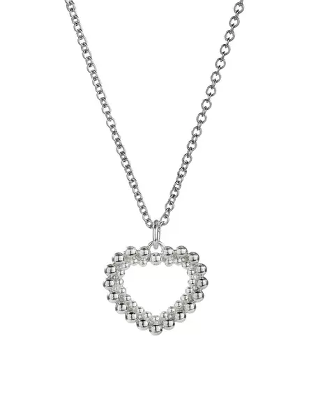 HELMIKKI riipus sydän iso hopea platinoi - Lempikoru Helmikki - 3208100450 - 1