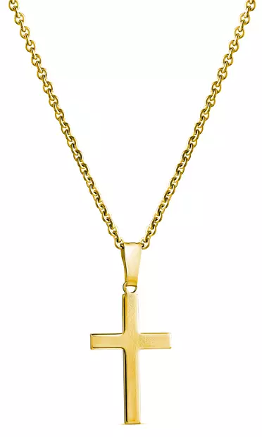 Hopea risti, kullattu - Hopeakaulakorut - 5251911500 - 1