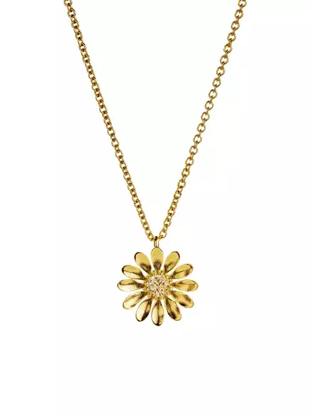 KUKKANEN riipus mini keltainen cz keltak - Lempikoru Kukkanen - 5207408450 - 1