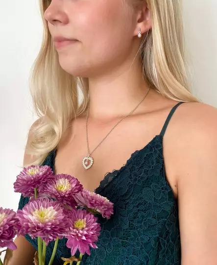 Lempikoru Helmikki-korvakorut pinkki - Lempikoru Helmikki - 3308031000 - 2