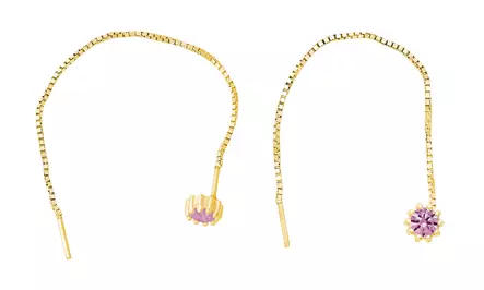 Lempikoru Nuppu ketjukk 1 kivi 4mm,kull - Lempikoru Nuppu - 5307906070 - 1