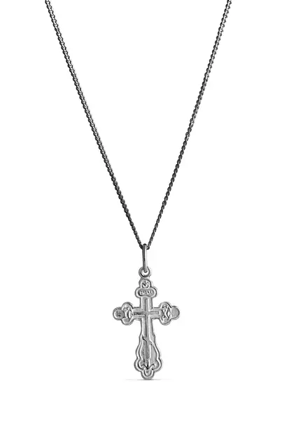 Risti ortodoksi pieni harjattu musta - Ristit - 4256772500 - 1