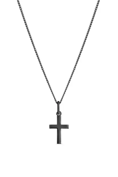 Risti paksu sileä musta - Ristit - 4256743500 - 1