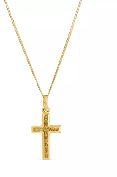 Risti viistoreuna kuvio kullattu - Ristit - 5256691500 - 2