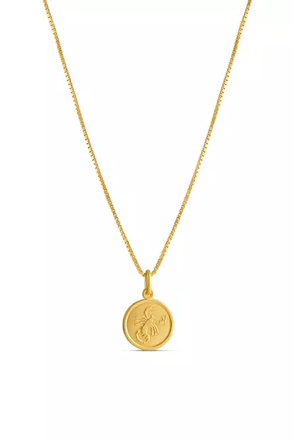 Skorpioni 11,5 mm Kullattu hope - Horoskooppi - 5257111000 - 1