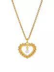 HELMIKKI riipus sydän iso valk. helmellä - Lempikoru Helmikki - 5208030450 - 1