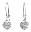 Hopea Kivisydän koukkukorvakoru,zirk - Hopeakorvakorut - 3481601000 - 1