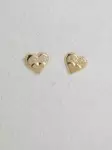 Kulta korvakorut sydän rod. - Keltakultakorvakorut - 7210130000 - 2