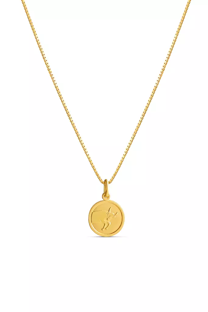 Härkä 11,5 mm Kullattu hopea - Horoskooppi - 5257051000 - 1