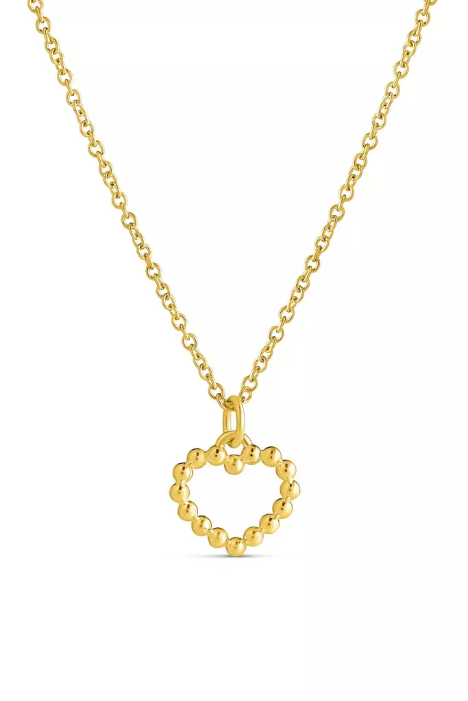 HELMIKKI riipus pieni sydän 14K - Keltakultakaulakorut - 7208500450 - 1