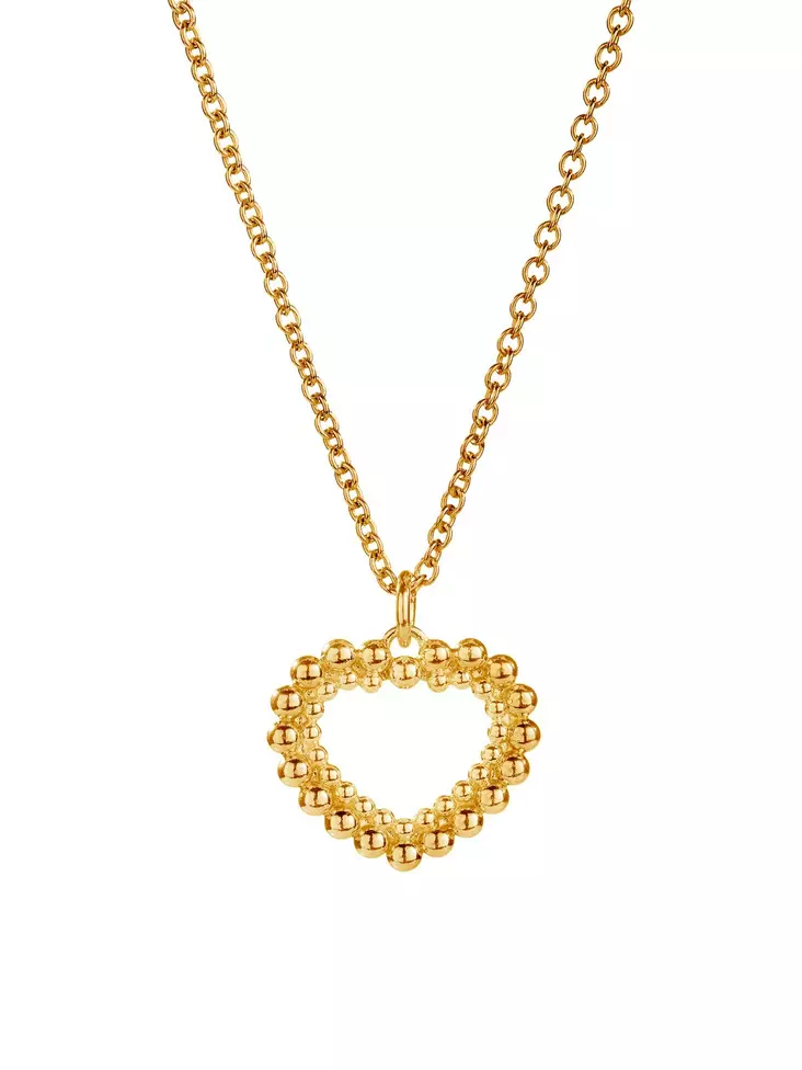 HELMIKKIriipus sydän isokeltakullattu - Lempikoru Helmikki - 5208100450 - 1