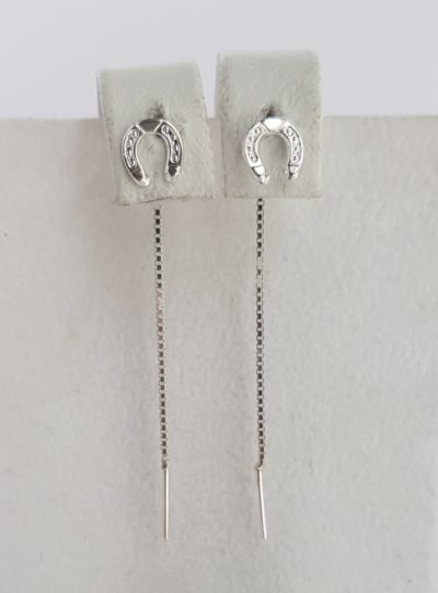 Hopea ketjukorvakorut hevosenkenkä - Hopeakorvakorut - 3251310000 - 1