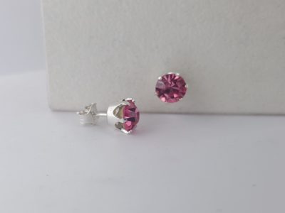 Hopea korvakorut 7mm kivi - Hopeakorvakorut - 3251370000 - 1