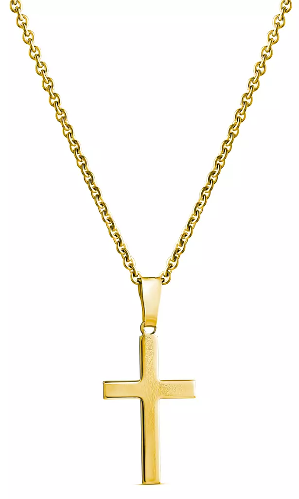 Hopea risti, kullattu - Hopeakaulakorut - 5251911500 - 1