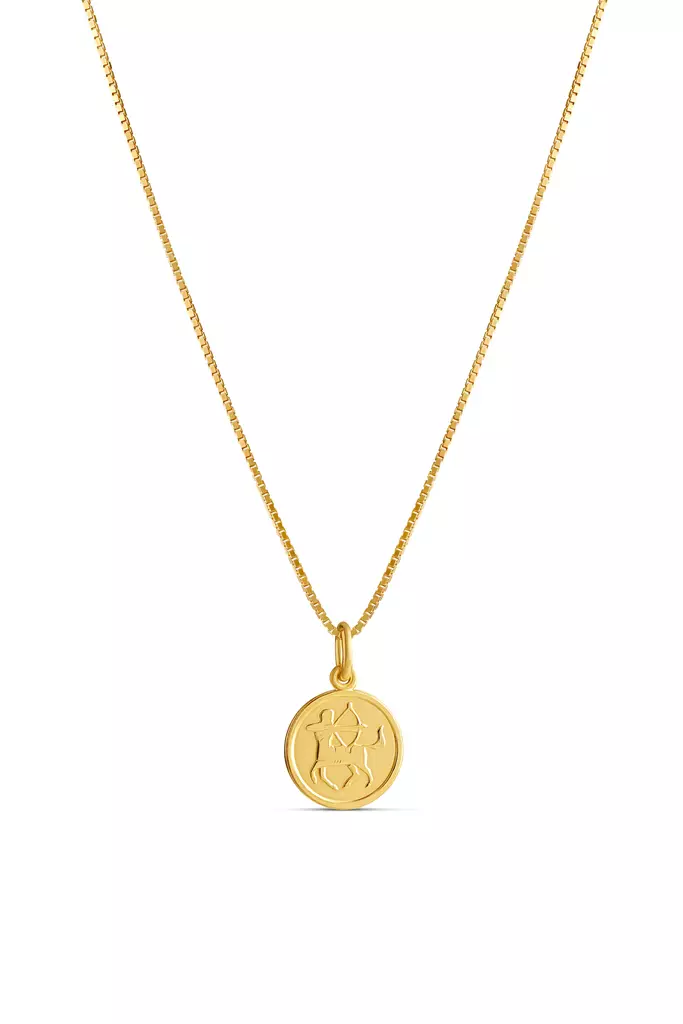 Jousimies 11,5 mm Kullattu hope - Horoskooppi - 5257121000 - 1