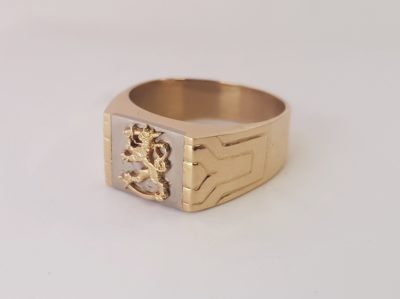 Keltakultainen kantasormus - Keltakultasormukset - 3210 - 1