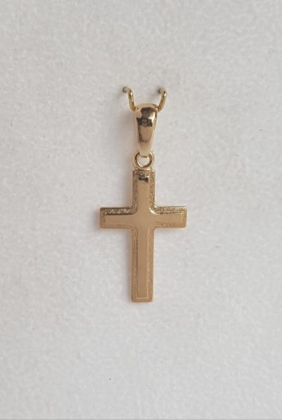 KOTIMAINEN RISTIRIIPUS 20mm - Keltakultakaulakorut - 7224170000 - 2