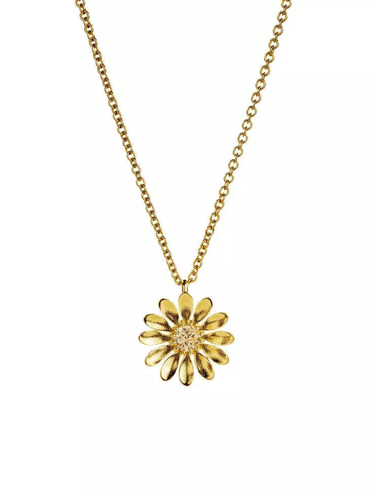 KUKKANEN riipus mini keltainen cz keltak - Lempikoru Kukkanen - 5207408450 - 1