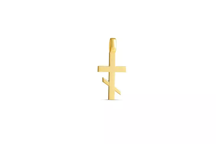 Kulta Ortodoksi risti - Keltakultakaulakorut - 7220800000 - 1
