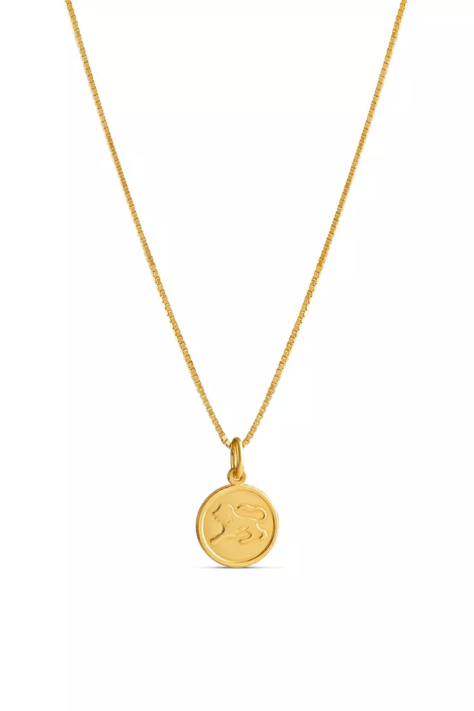 Leijona 11,5 mm Kullattu hopea - Horoskooppi - 5257081000 - 1