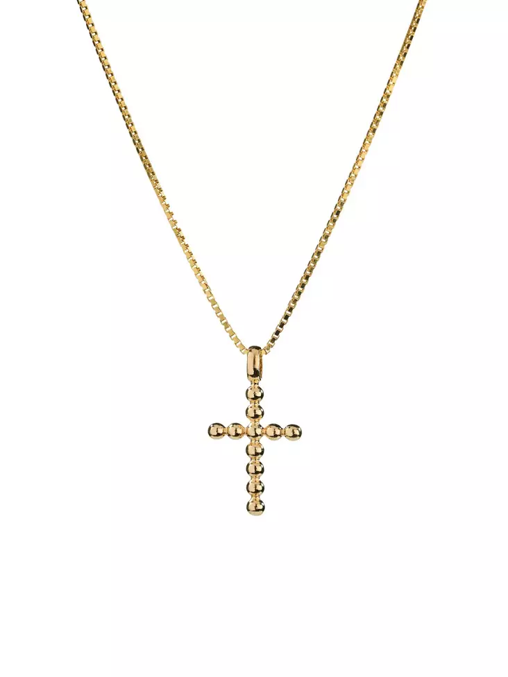 Lempikoru Helmikki-pieni risti kullattu - Lempikoru Helmikki - 5908800450 - 1