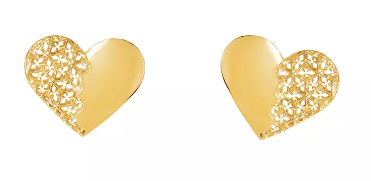 Lempikoru Jääsydän tappikorvak.kullattu - Lempikoru Jääsydän - 5321200000 - 1