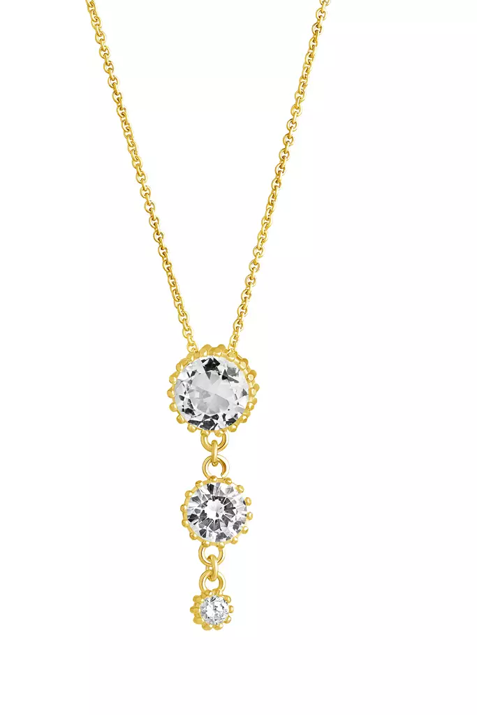 Lempikoru Nuppu kaulakoru 3 kiveä - Lempikoru Nuppu - 5107701500 - 1