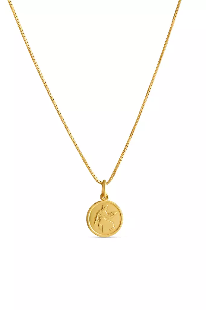 Neitsyt 11,5 mm Kullattu hopea - Horoskooppi - 5257091000 - 1