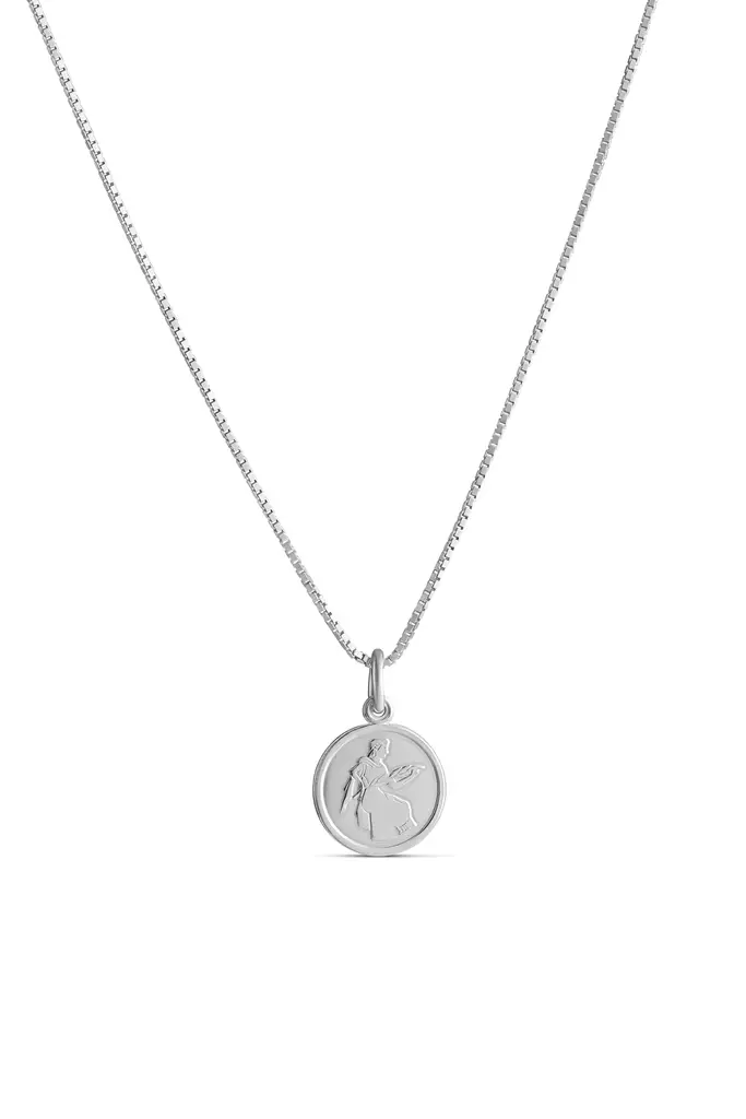 Neitsyt 11,5 mm platinoitu hope - Horoskooppi - 3257090000 - 1