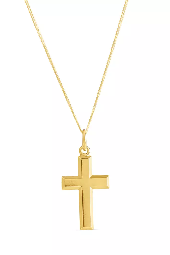 Risti viistoreuna iso kullattu - Ristit - 5256731500 - 1