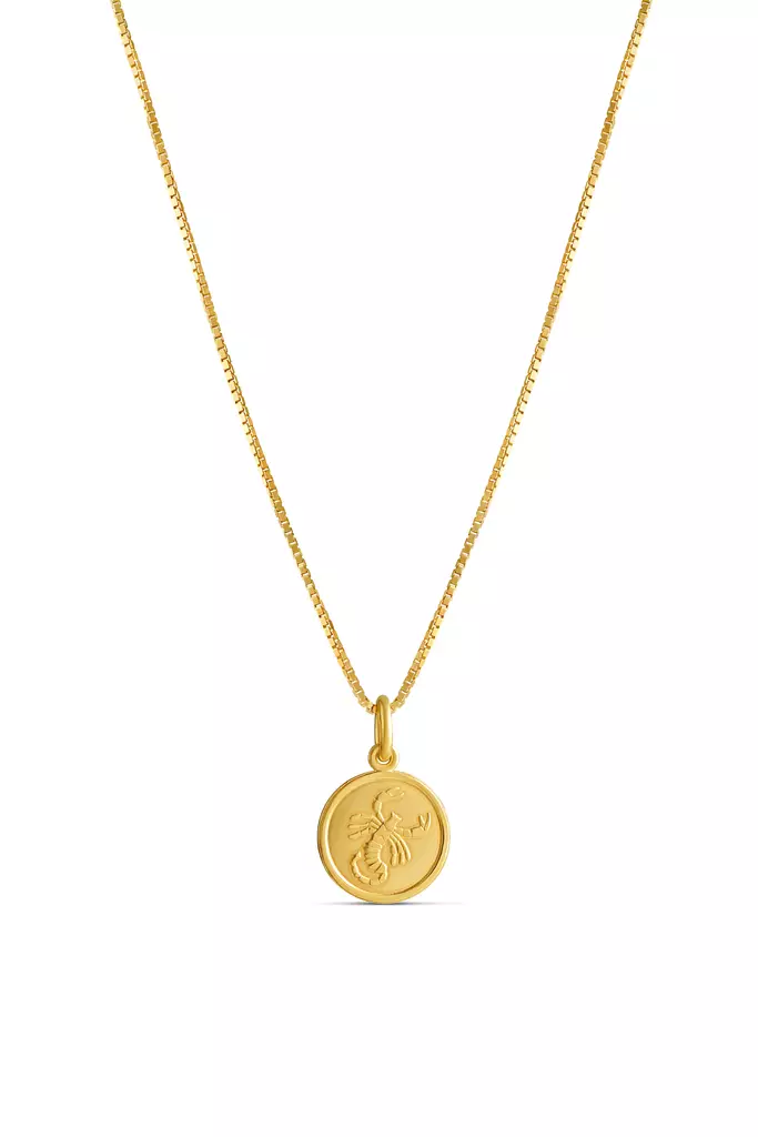 Skorpioni 11,5 mm Kullattu hope - Horoskooppi - 5257111000 - 1