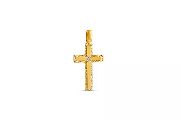 VALO risti 14K keltak. 0,01 w/si - Lempikoru Valo - 7913040000 - 1