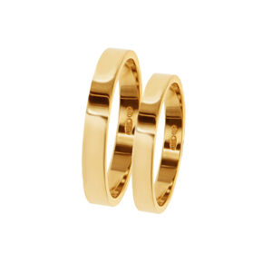 Bellina 3mm keltakultainen kihlasormus - Keltakultasormukset - 3543 - 2