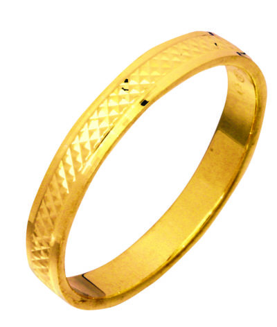 Bellina 3mm keltakultainen kihlasormus - Keltakultasormukset - 3553 - 1