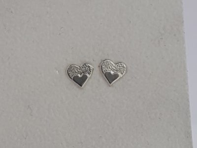 HOPEAKORVAKORUT SYDÄN - Hopeakorvakorut - 5293 - 1