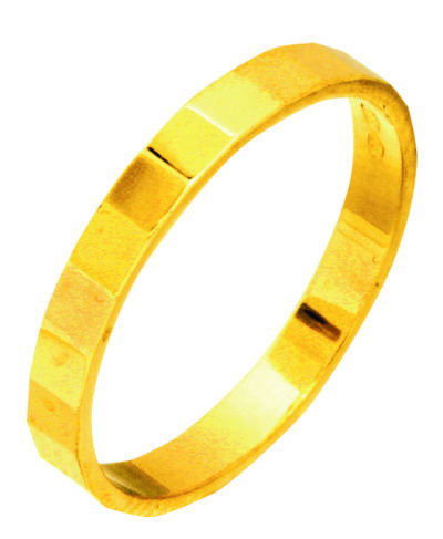 Bellina 3mm keltakultainen kihlasormus - Keltakultasormukset - 3554 - 1