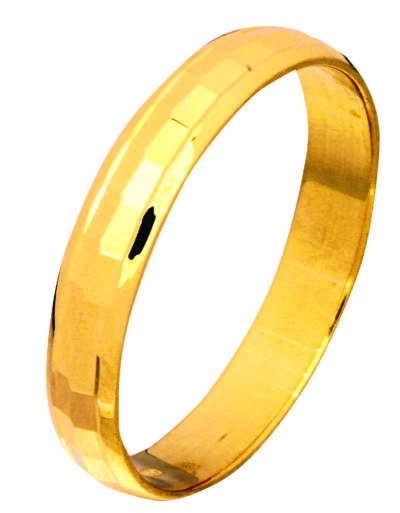Bellina 4mm keltakultainen kihlasormus - Keltakultasormukset - 3556 - 1
