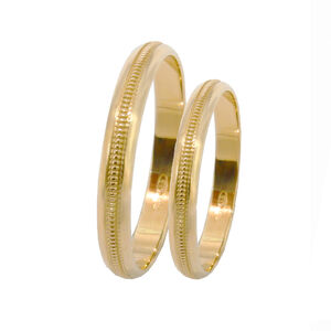 Bellina 3mm keltakultainen kihlasormus - Keltakultasormukset - 3558 - 2