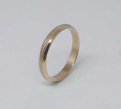 Bellina 3mm keltakultainen kihlasormus - Keltakultasormukset - 3558 - 1